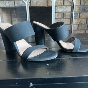 Elegant Black Women's Heels